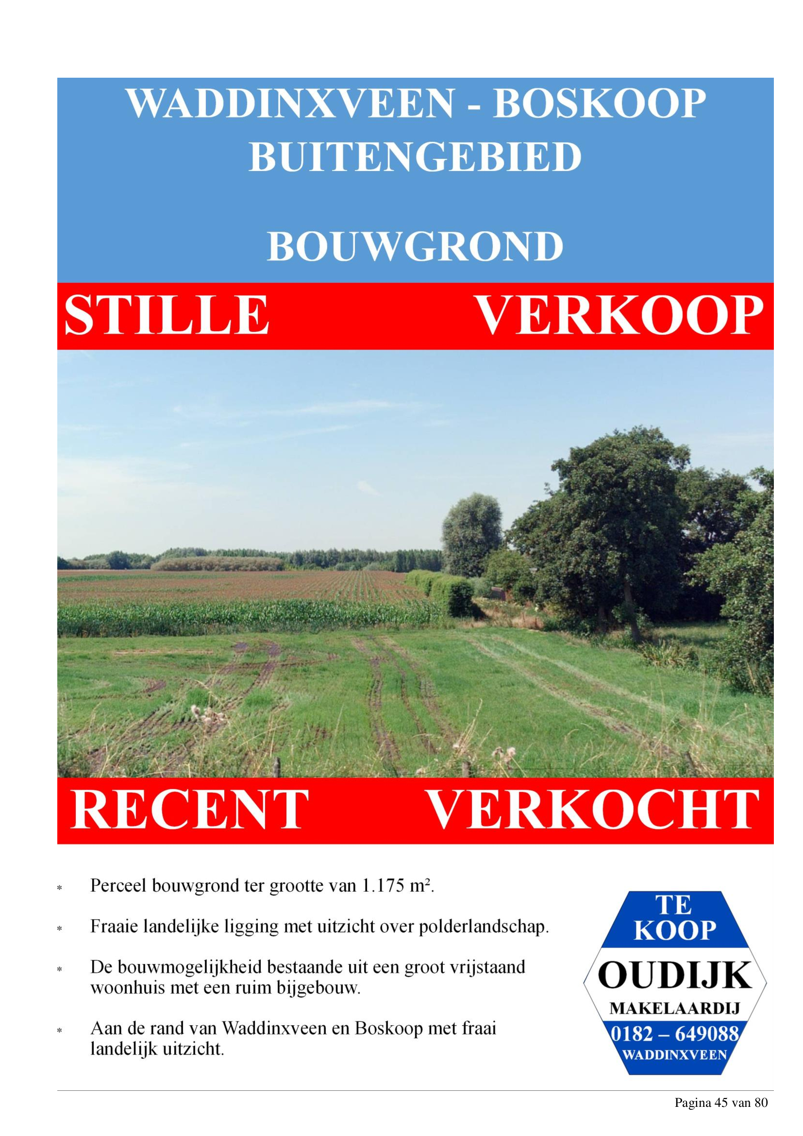 Bouwgrond Noordeinde